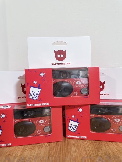 BABYMONSTER 台北FC限定 即可拍 一次性底片相機