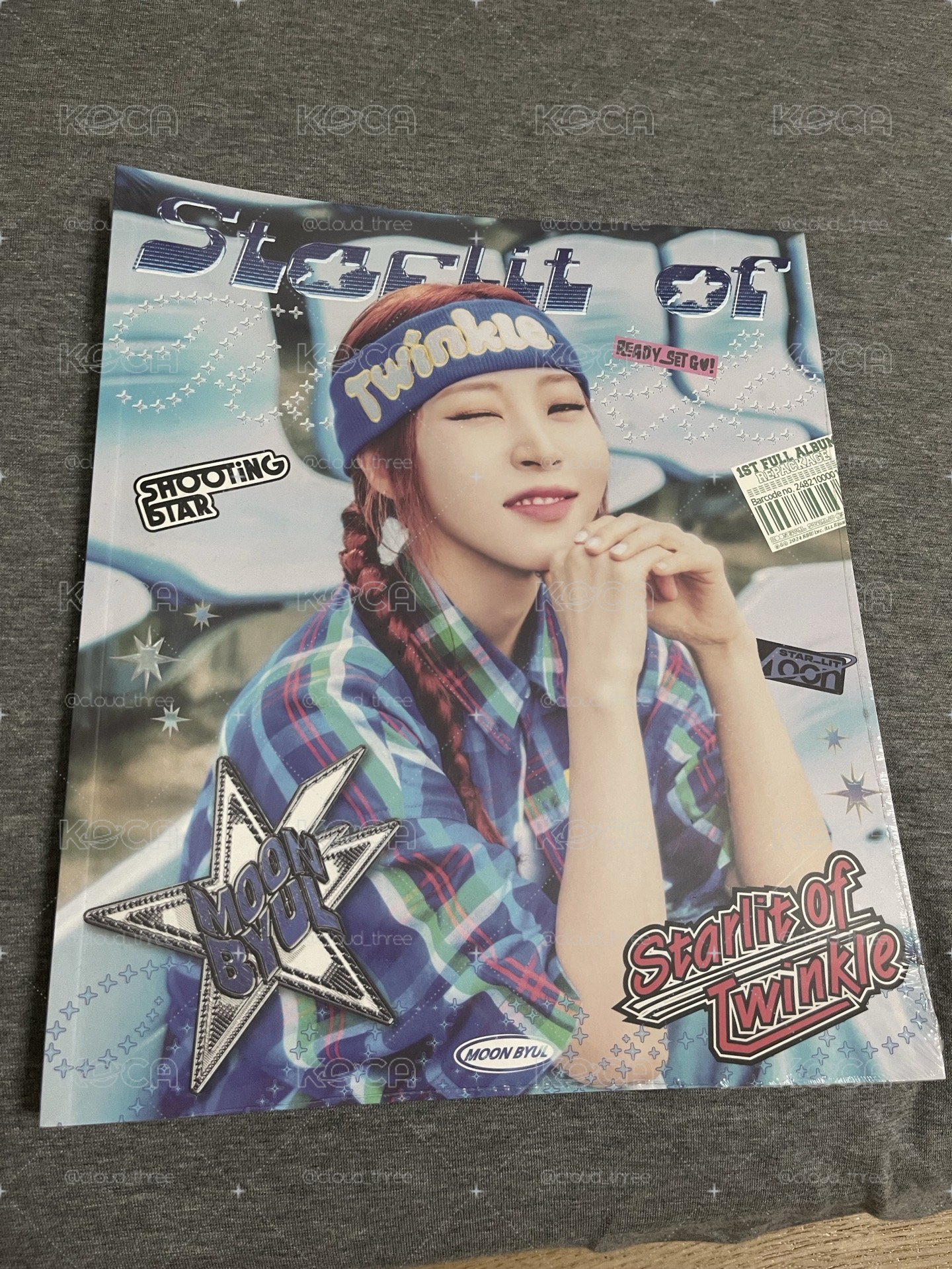 文星伊 玟星 MOONBYUL Starlit of Twinkle 寫真書