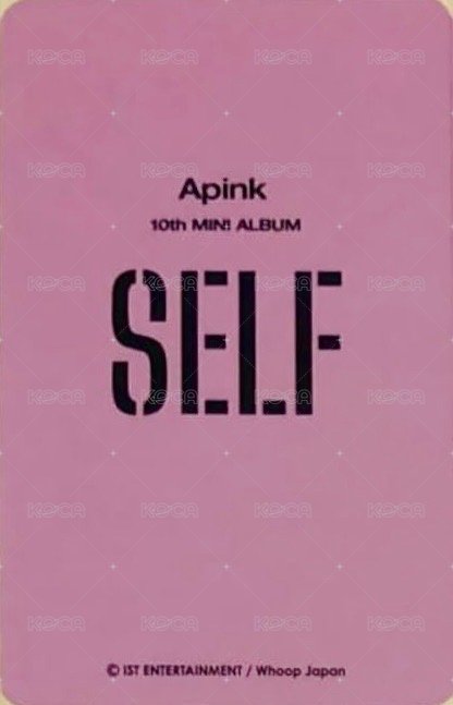 迷十 Whoop Japan 特典卡 三人卡 背面