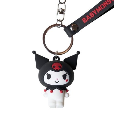 BABYMONSTER X Kuromi 酷洛米 吊飾PVC吊飾橡膠吊飾鑰匙圈