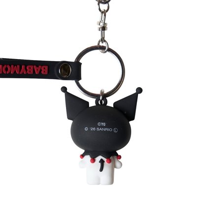 BABYMONSTER X Kuromi 酷洛米 吊飾PVC吊飾橡膠吊飾鑰匙圈