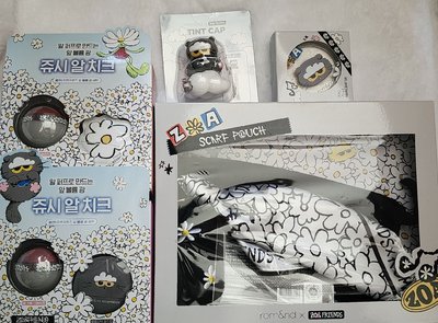 GD ZOA聯名彩妝、絲巾、小娃、馬克杯、小手燈、贈品