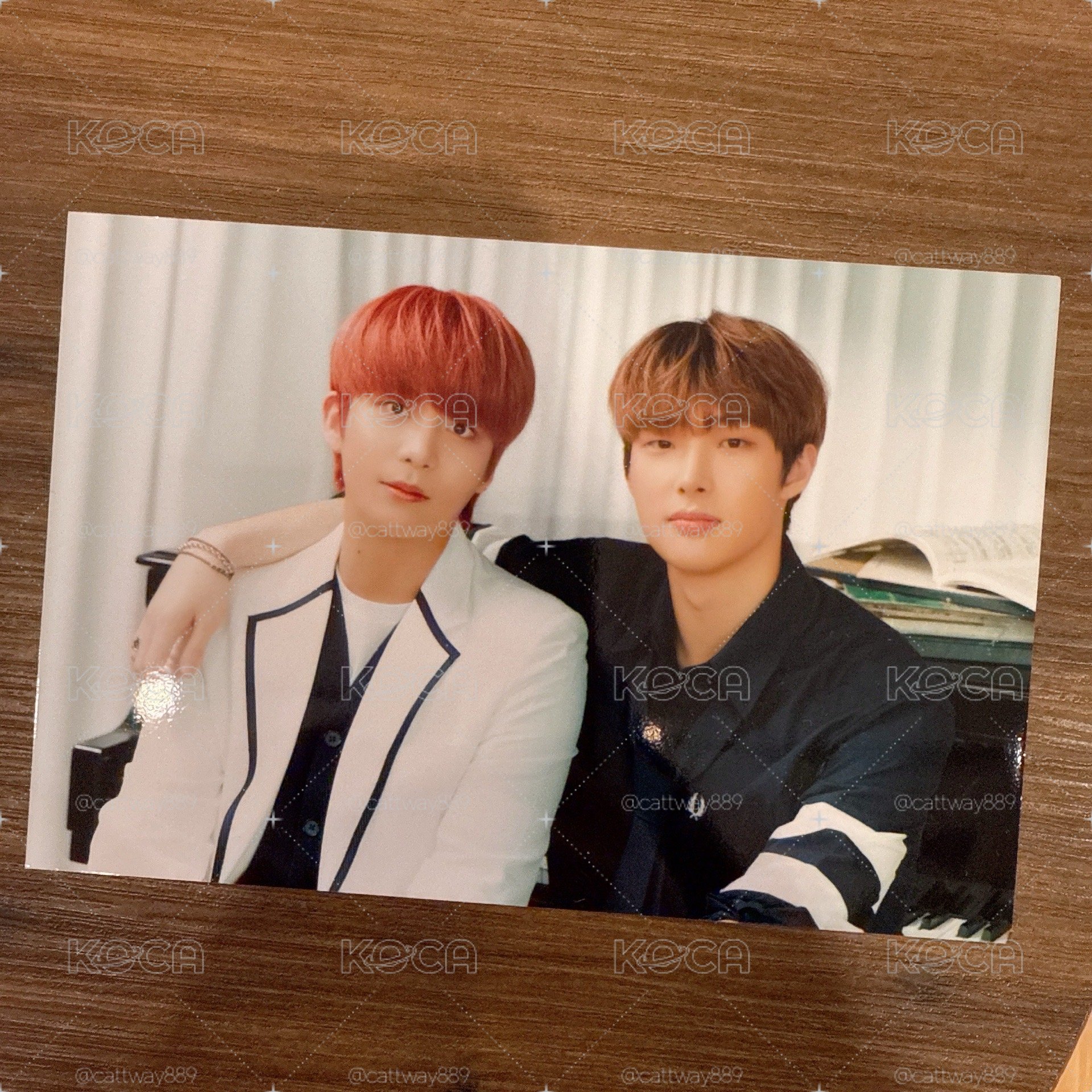 ATEEZ 二期會員禮 旼琦鍾浩 相片