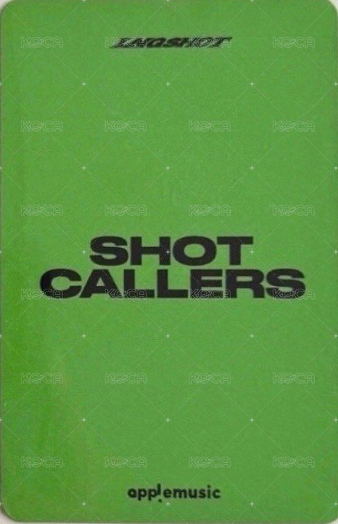 迷你一 am 預售特典 團卡 特典卡  背面