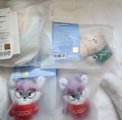 現貨-聖誕娃圓碩、小眈眈全新未拆