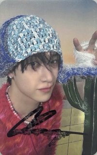 ATE jyp 快閃店 A版 簽名卡 