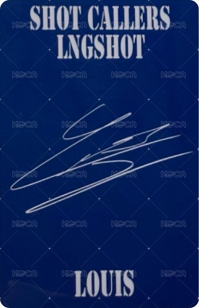 迷你一 專輯卡 Magazine Ver. 背面