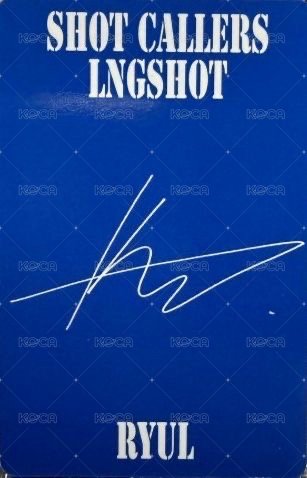 迷你一 專輯卡 Magazine Ver. 背面