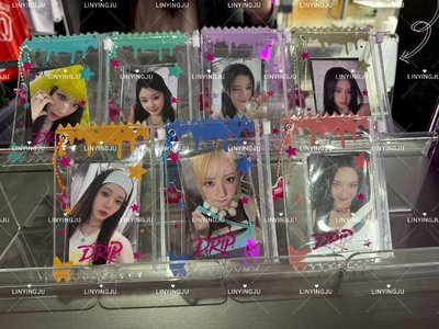 DRIP PVC收納袋小卡拍立得組