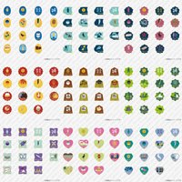 柱展 柱百景 特別珍藏別針（隨機15種）