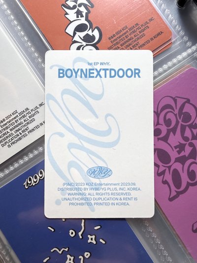 ❇️ WHY.. 專輯卡 Moody ver. 明宰鉉