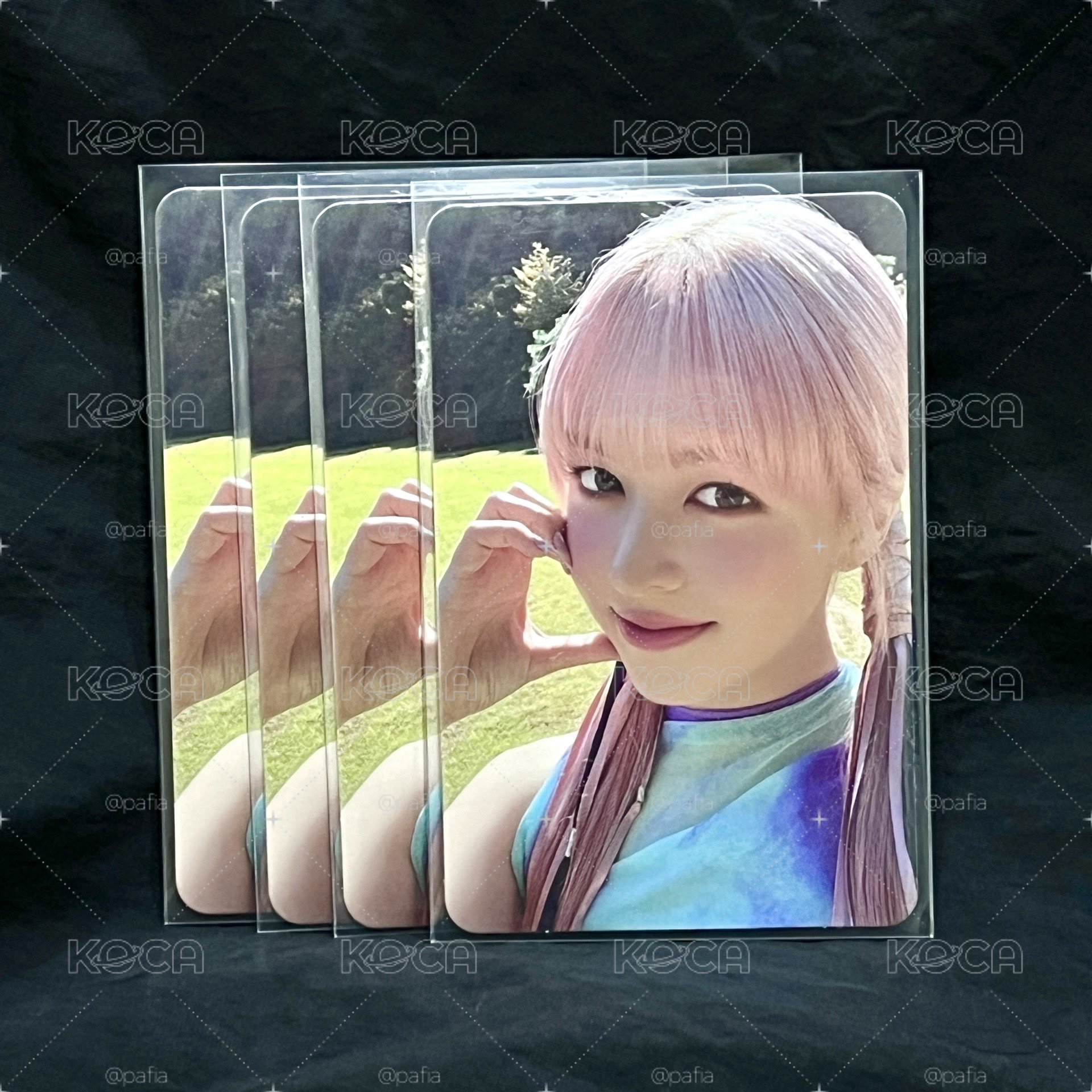 臉頰愛心 莉 專卡