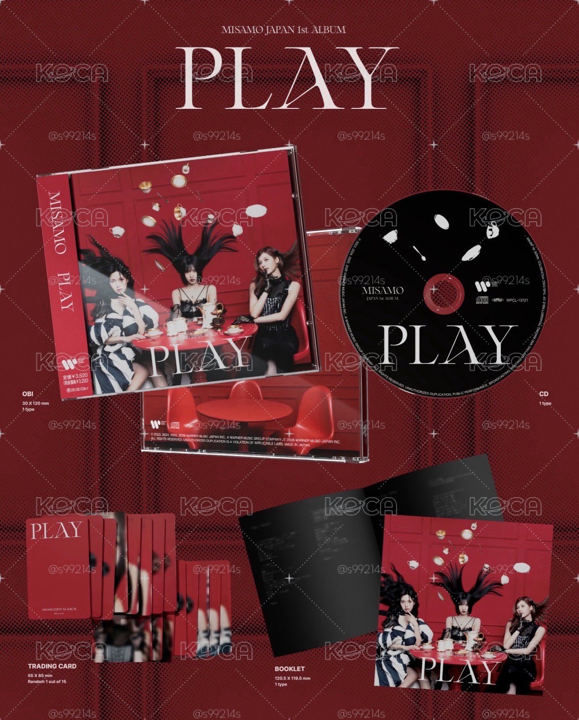MISAMO PLAY 通常盤 全新未拆
