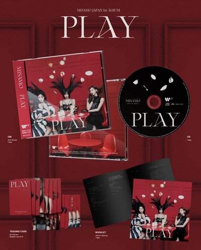 MISAMO PLAY 通常盤 全新未拆