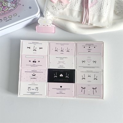 文創包材 ins韓系簡約迷你卡頭