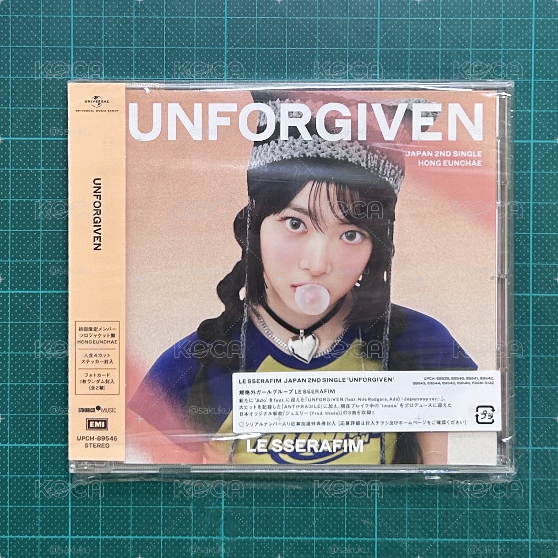 UNFORGIVEN JP 專輯 ver.EUNCHAE