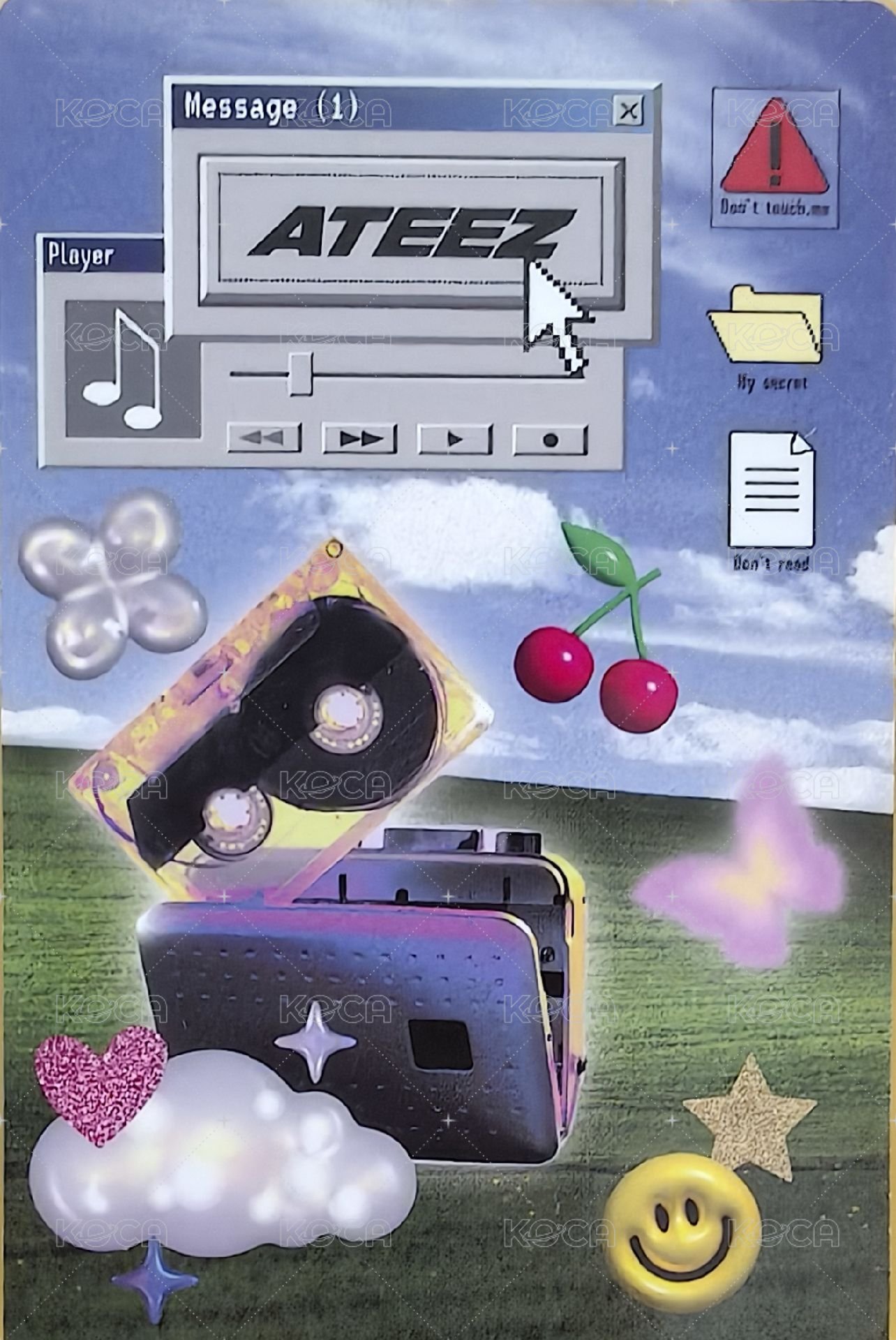 GH3 IYF hmv 特典卡 Y2K ver. 背面