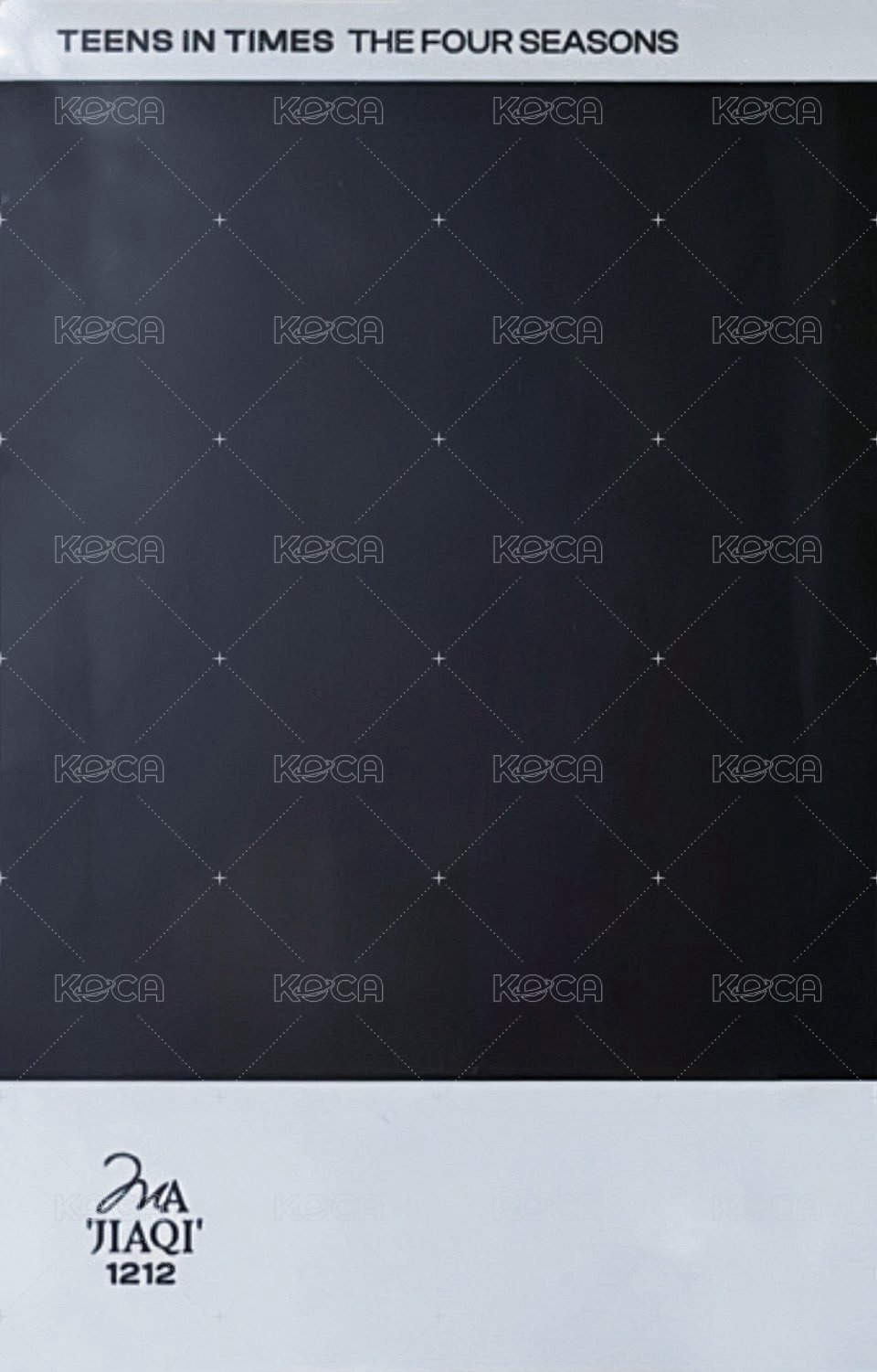 24‘台曆 隨機卡  背面