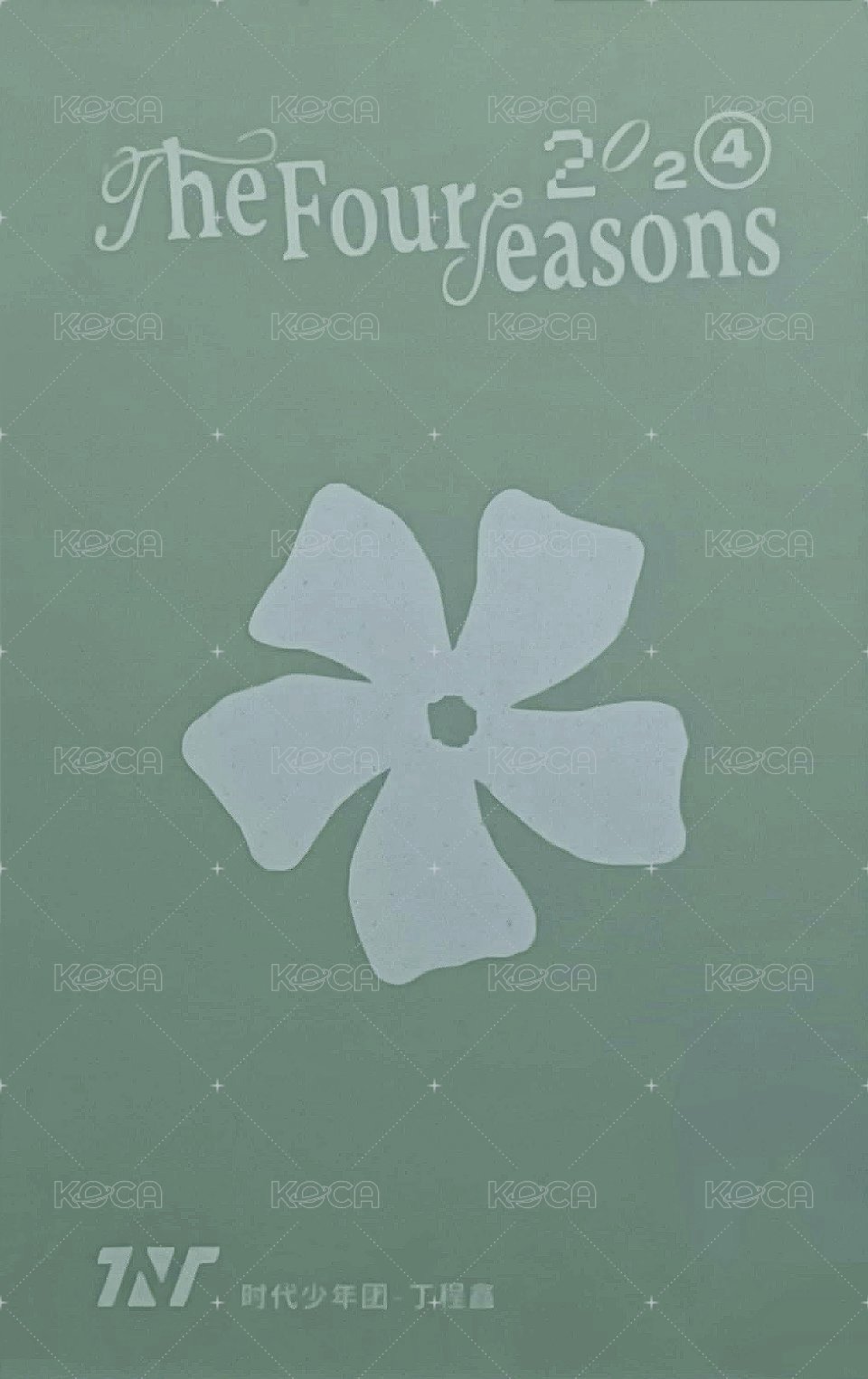 24‘台曆 隨機卡  背面