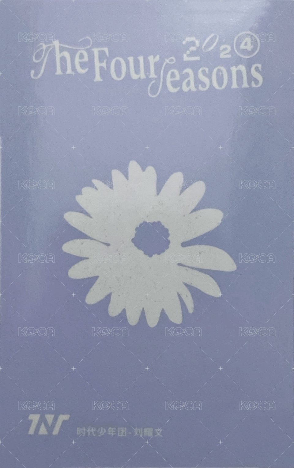 24‘台曆 隨機卡  背面