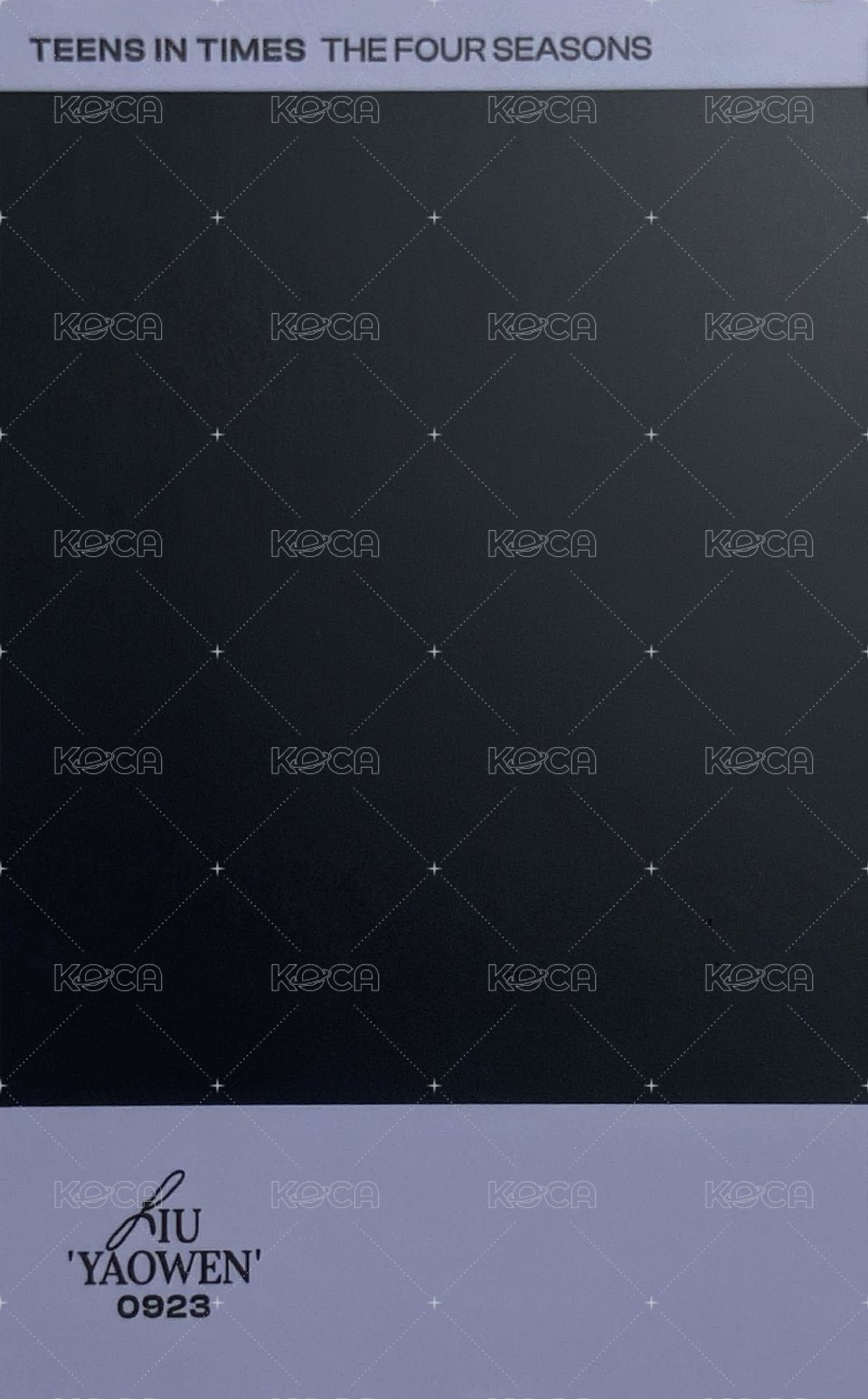 24‘台曆 隨機卡  背面