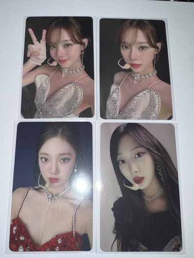 aespa VR電影卡 日本限定飲料食物卡 4張一套