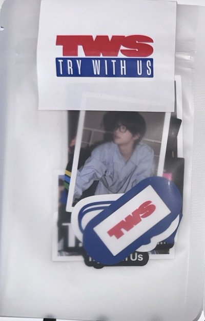 TWS快閃店貼紙包