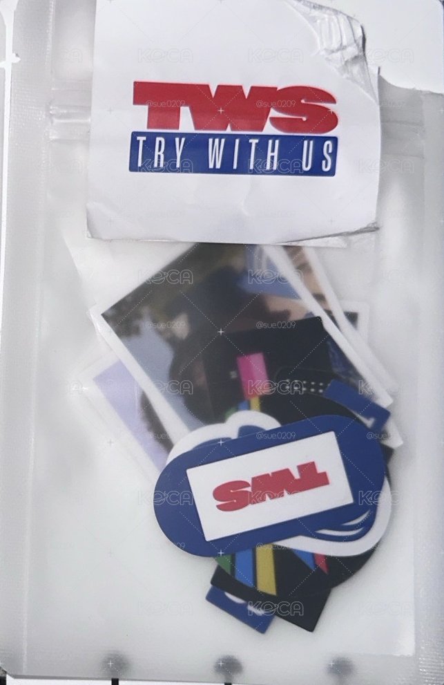 TWS快閃店貼紙包