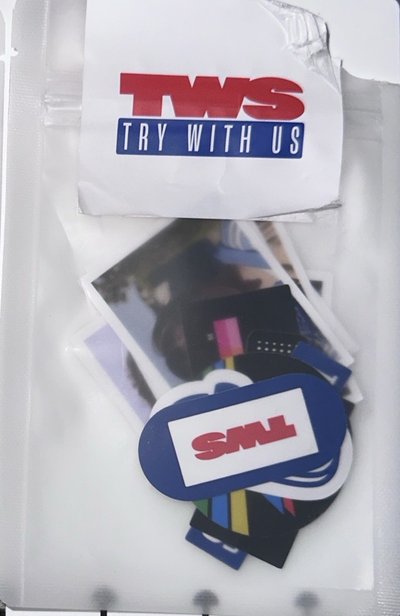 TWS快閃店貼紙包