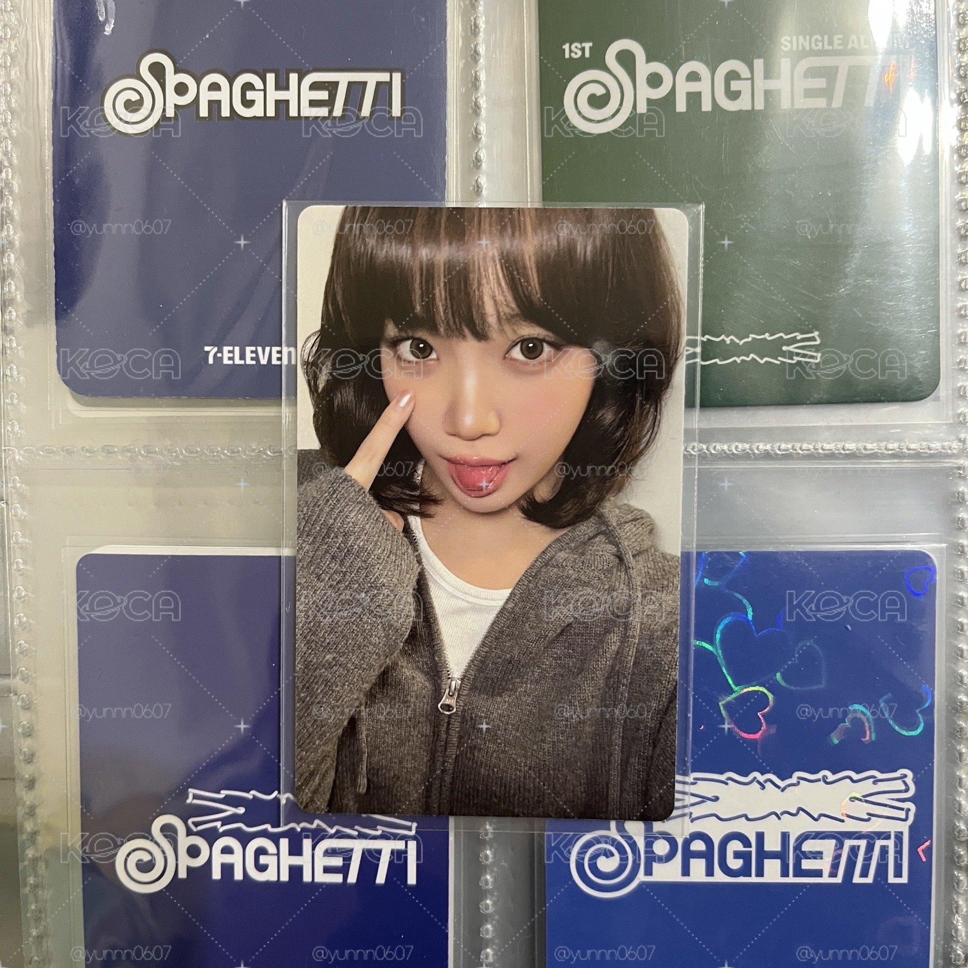 SPAGHETTI wvs 簽售卡 