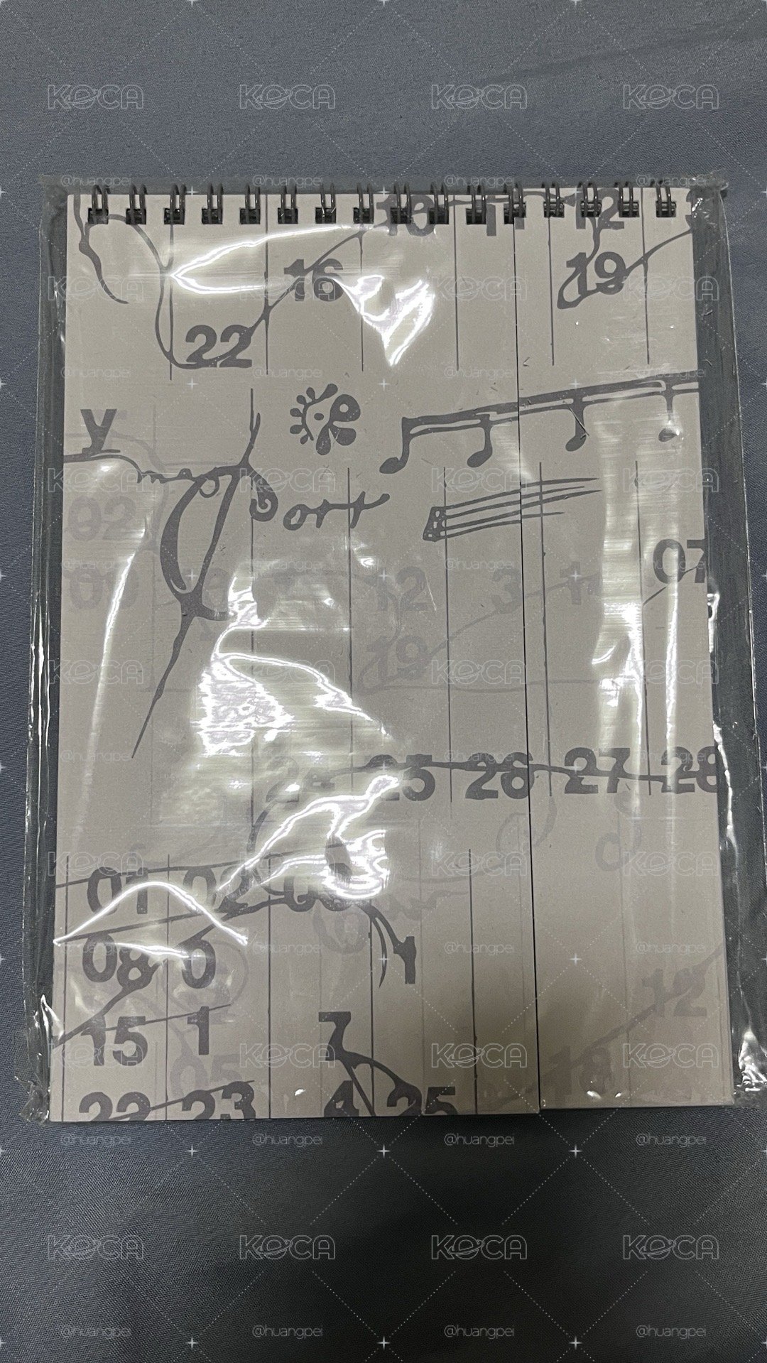 年曆筆記本