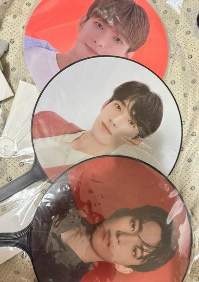 (現貨三支不拆）seventeen 李碩珉 大扇子