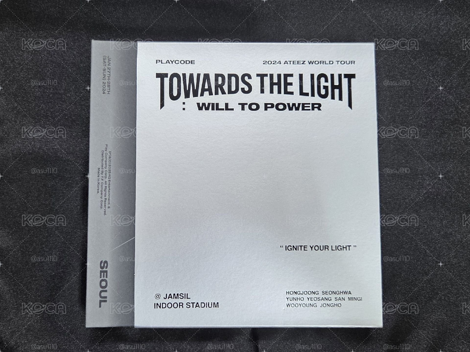 ATEEZ TOWARDS THE LIGHT WILL TO POWER -PLAYCODE