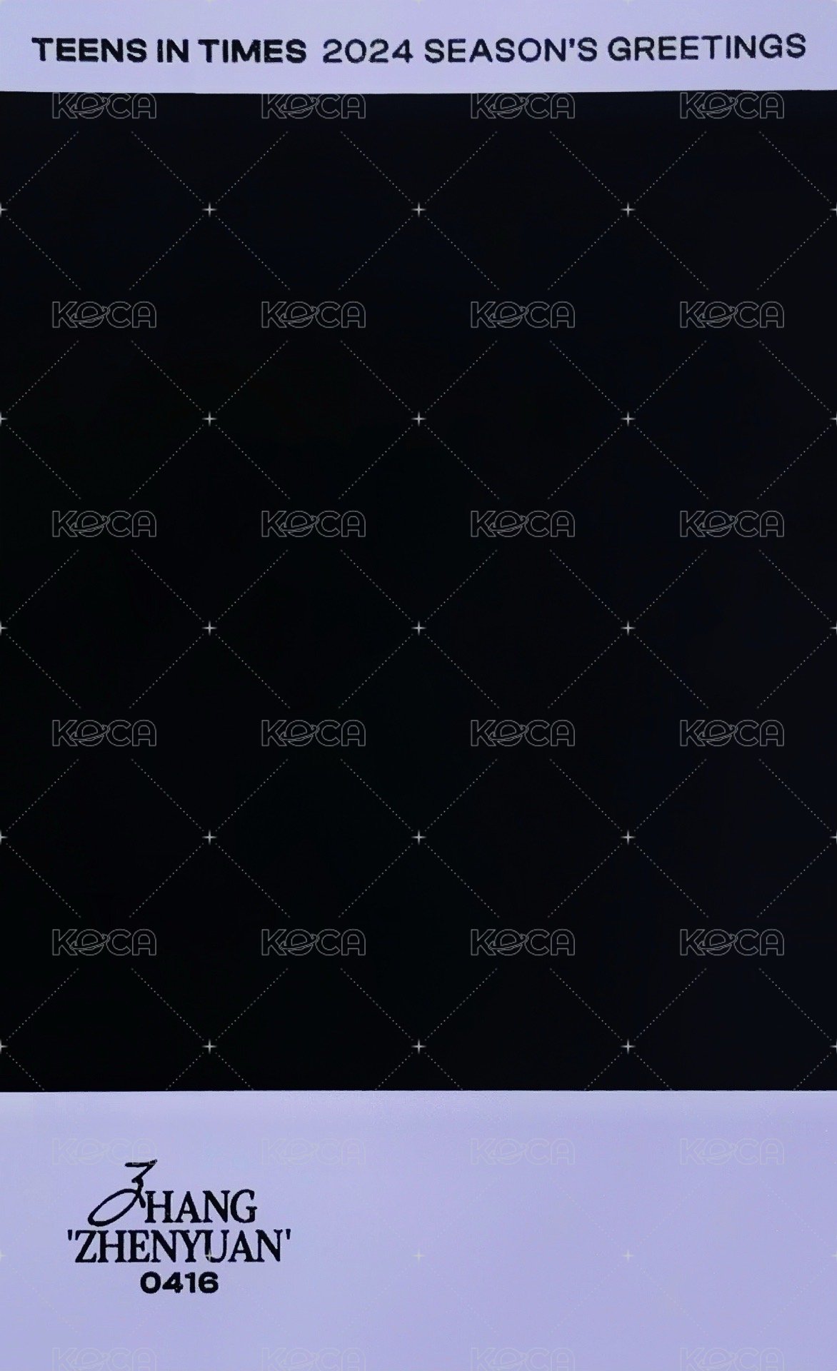 24‘台曆 隨機卡  背面