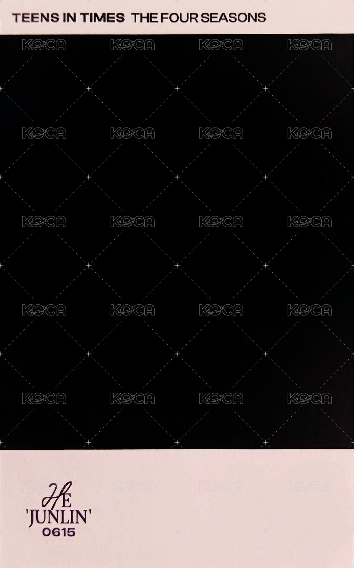 24‘台曆 隨機卡  背面