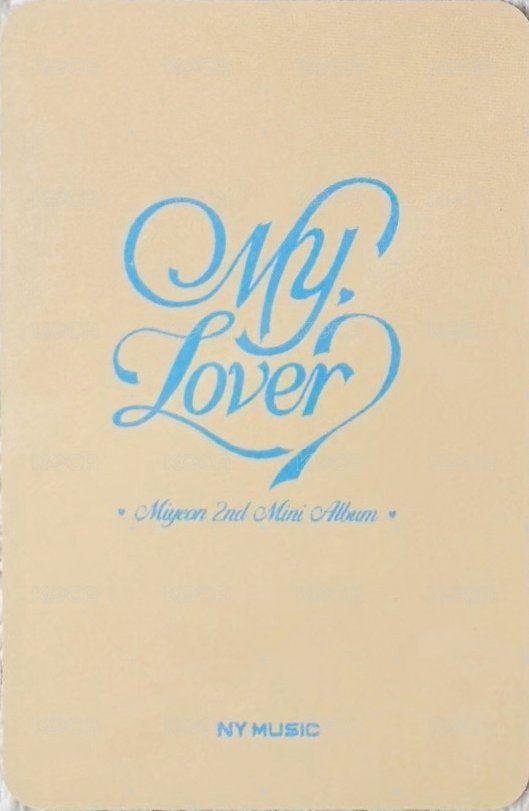 MY, Lover ny 8.0 幸運卡  背面