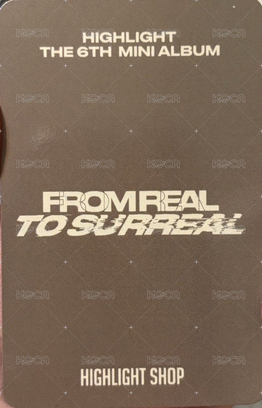 迷6 HLSHOP 線上2.0 簽售卡  背面