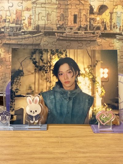 Straykids hollow 玟菲明信片