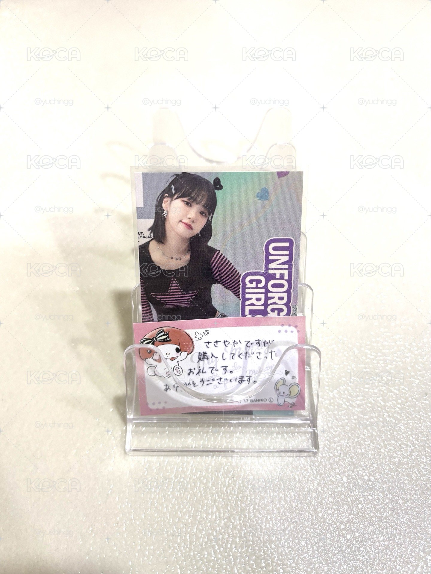【現貨】采 UNFORGIVEN JP 專輯卡 貼紙