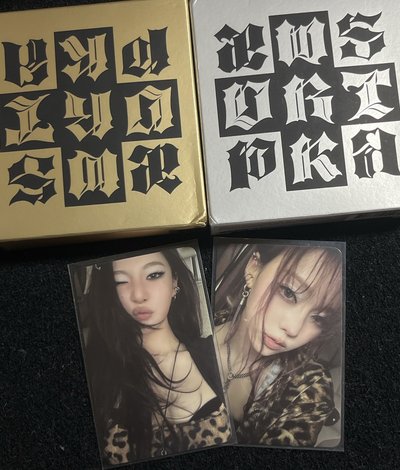 aespa dirty work case鐵盒專