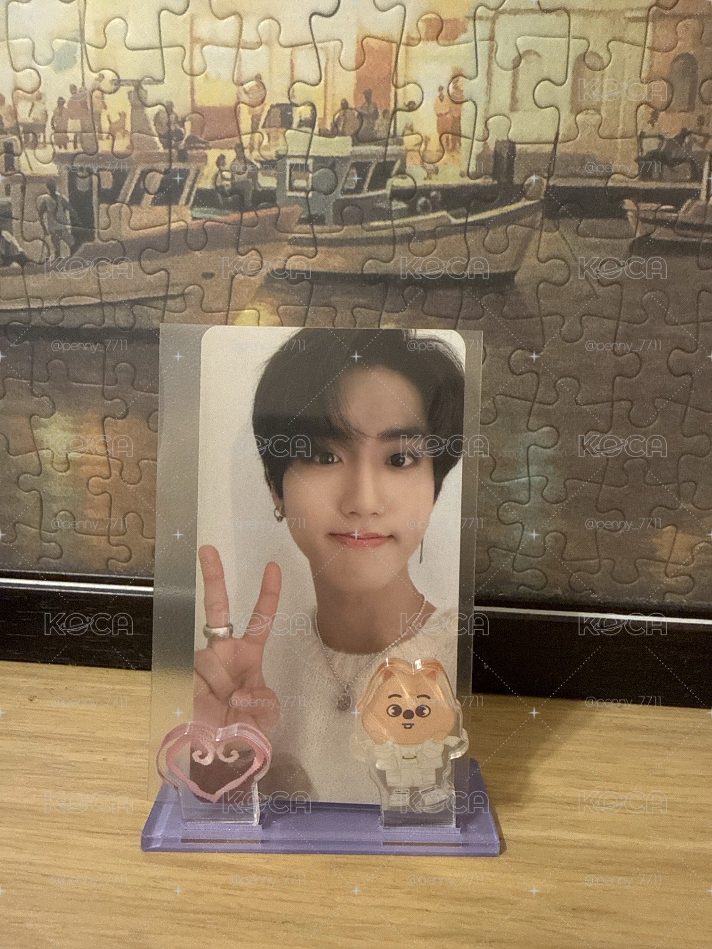 暫保留🍄Straykids 韓知城 早期打歌卡
