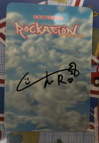 一巡 香港 入場卡 燕