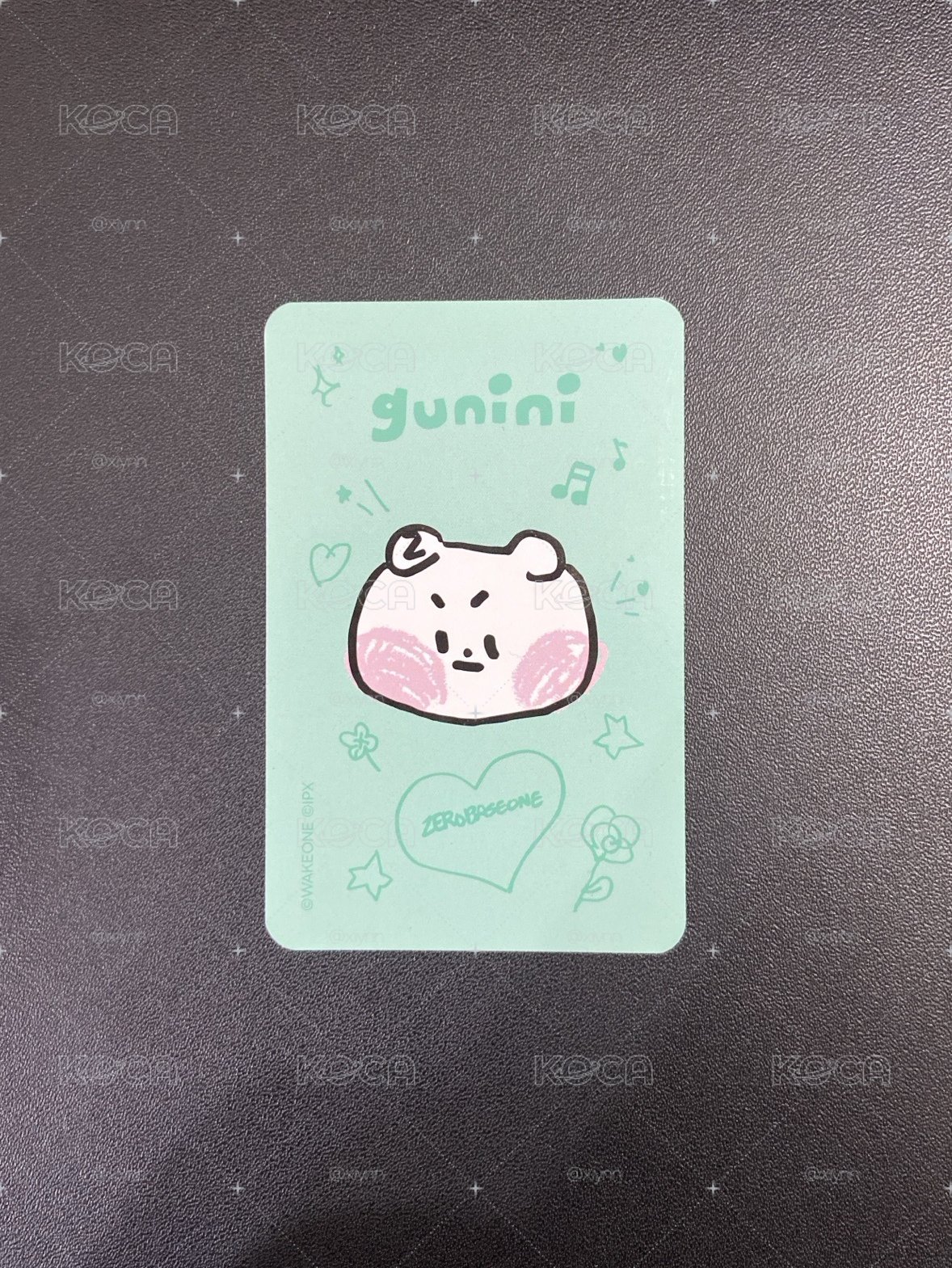 周邊｜迷三快閃衣服卡旭（特殊卡背）