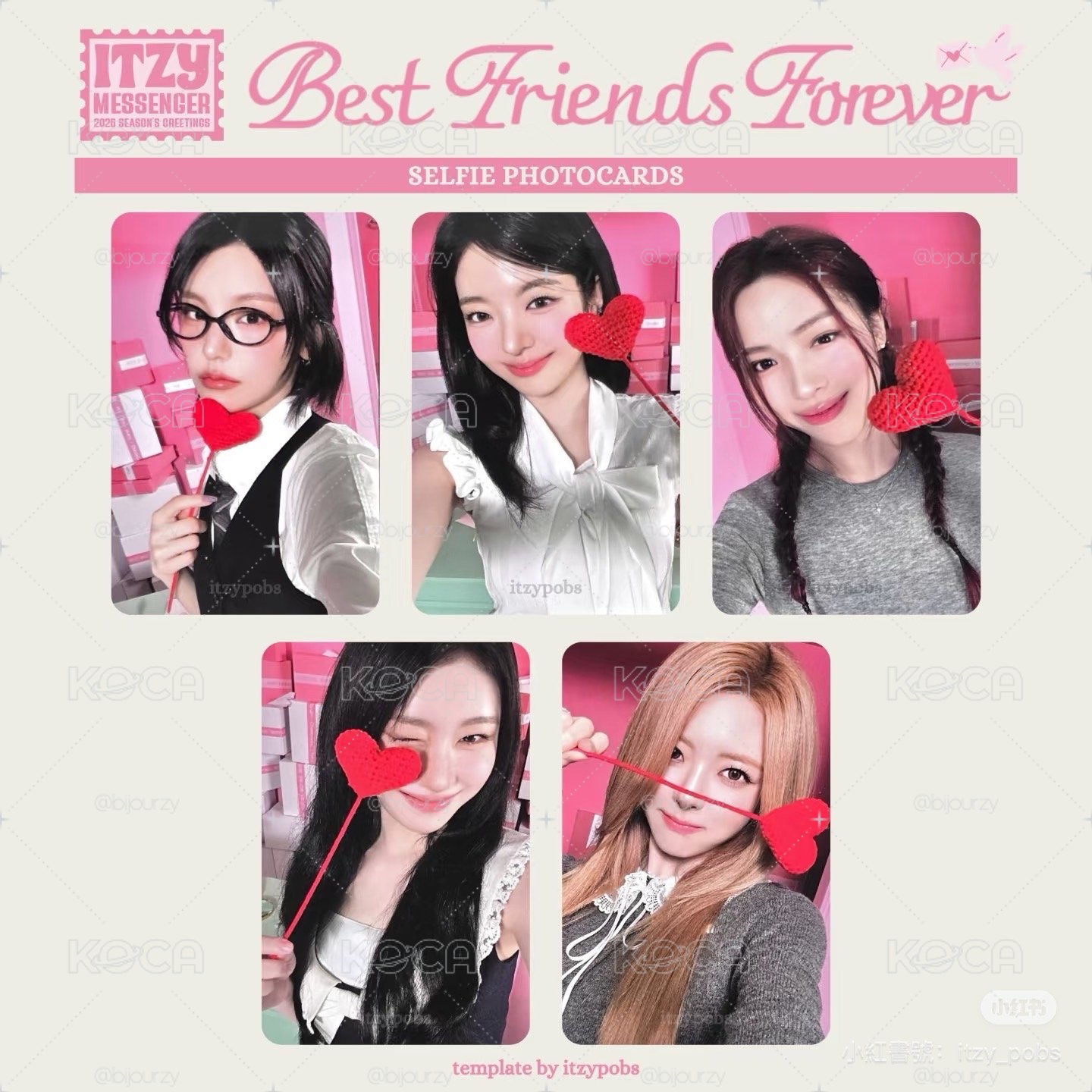 ITZY 年曆卡