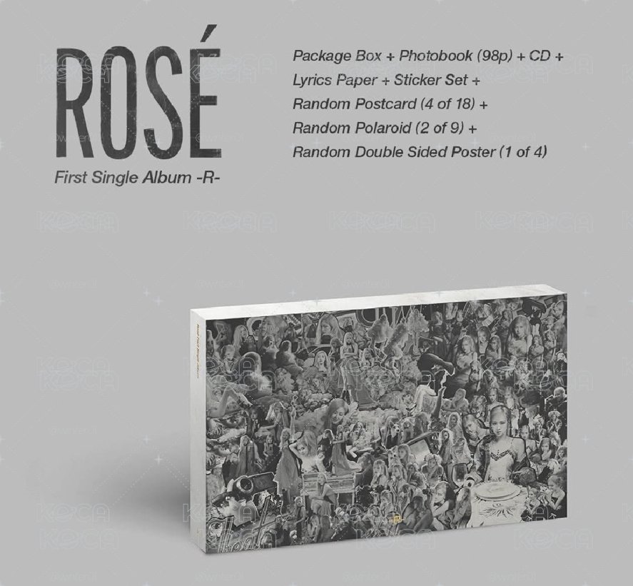全新未拆｜Rosé 《R》 專輯 