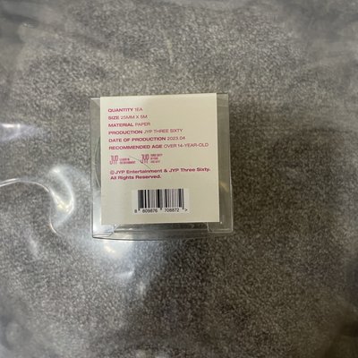 全新未拆 五巡韓國周邊紙膠帶