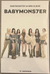 BABYMONS7ER 打歌卡 BABYMONS7ER SHEESH 打歌卡 團卡 4/18 MCD