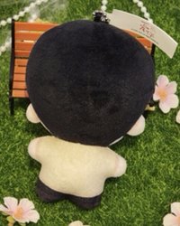 何蘇葉毛絨掛件