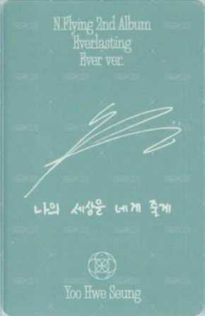 正規二 Ever ver. 專輯卡  背面