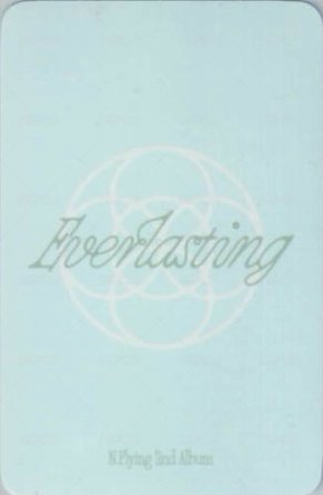 正規二 FaNCy ver. 專輯卡  背面